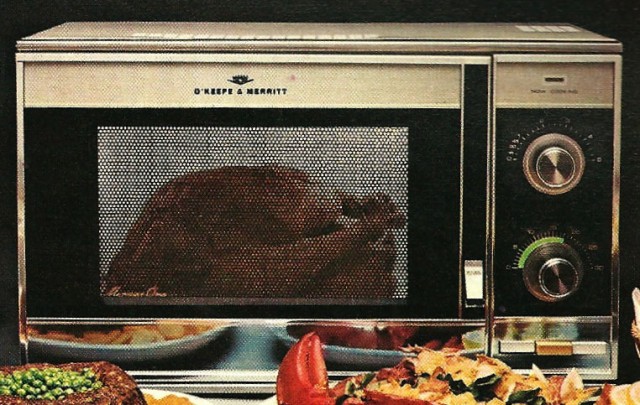 1970s O'Keefe & Merritt Microwave